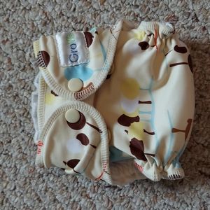 Newborn Grovia Diaper